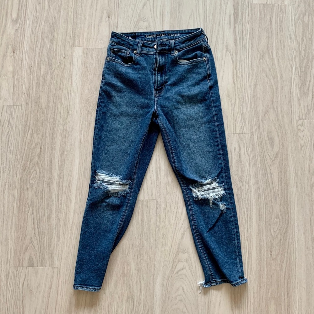 AE Curvy Mom Jeans